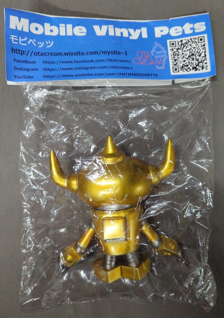 OtaCream MobileVinylPets ゲッチャリロボ ゴールド - メルカリ