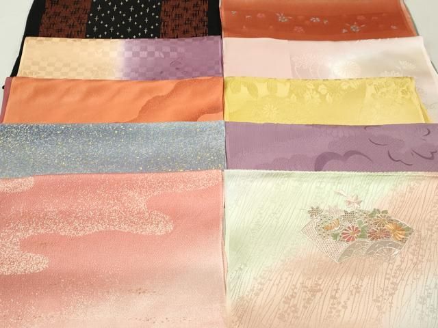 平和屋本店 和装小物 帯揚げ10枚 DZAA10909kh5