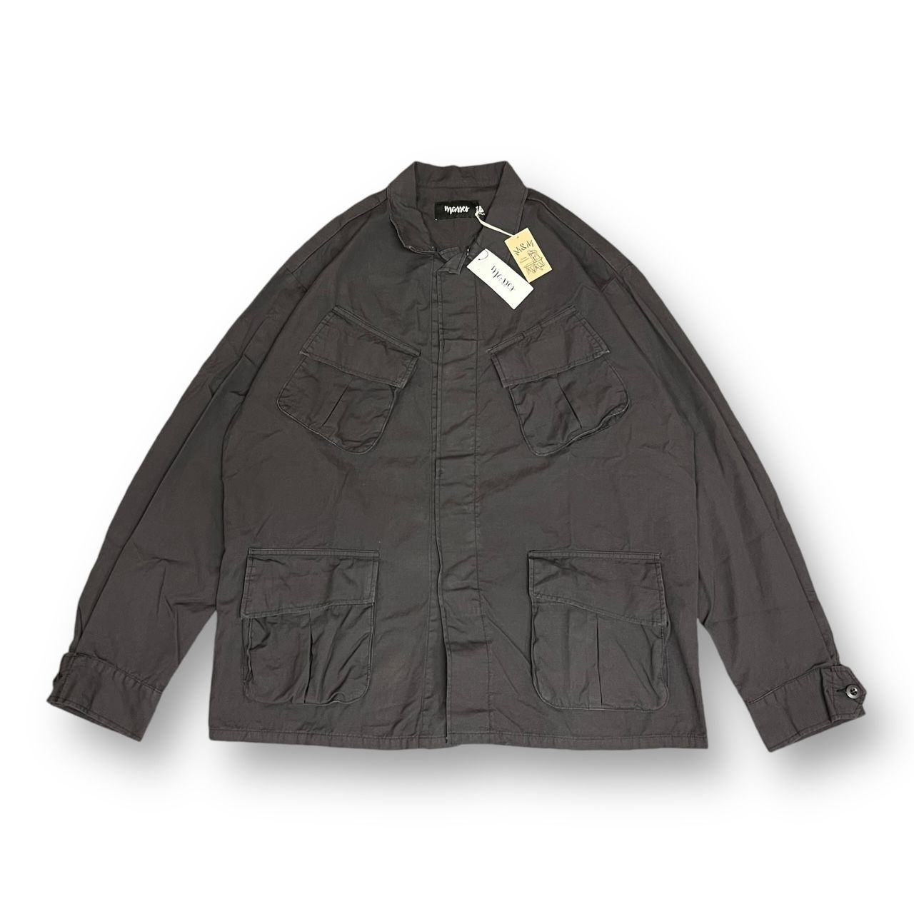 23aw M&M × MASSES BDU JKT BLACK ジャケット 23aw M&M × MASSES BDU JKT BLACK ジャケット