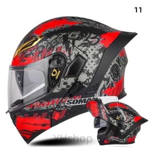 シールド2枚付きフルフェイスヘルメット