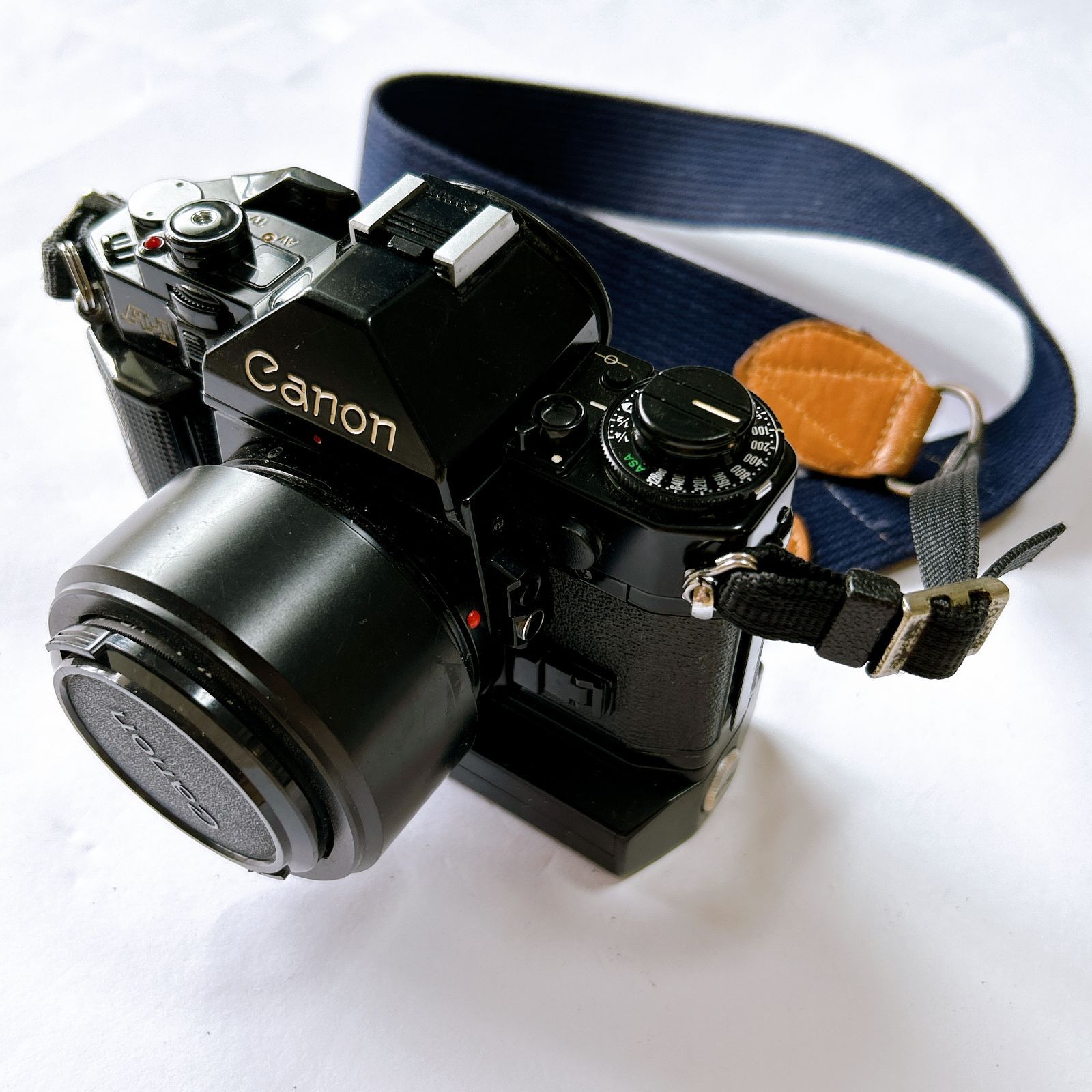 Canon A-1 一眼レフカメラ FD50mm単焦点レンズとパワーワインダー付