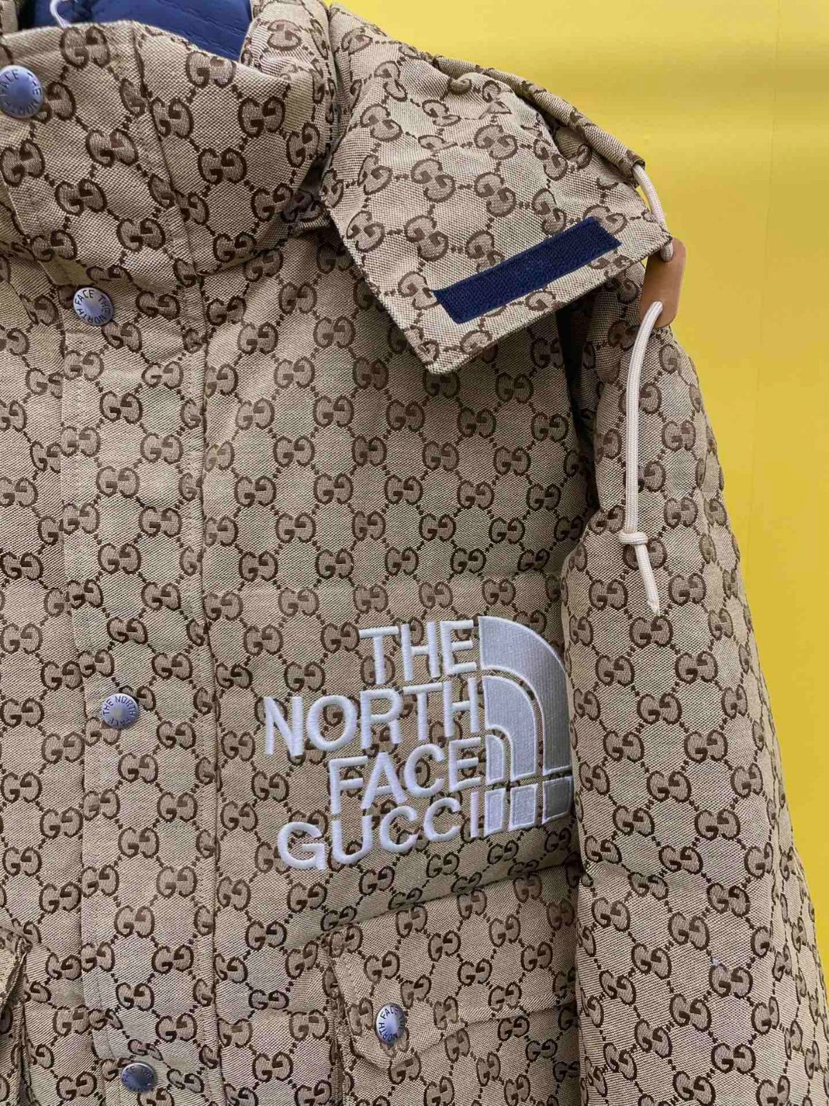 GUCCI×THENORTHFACEコラボ ダウンジャケット｜