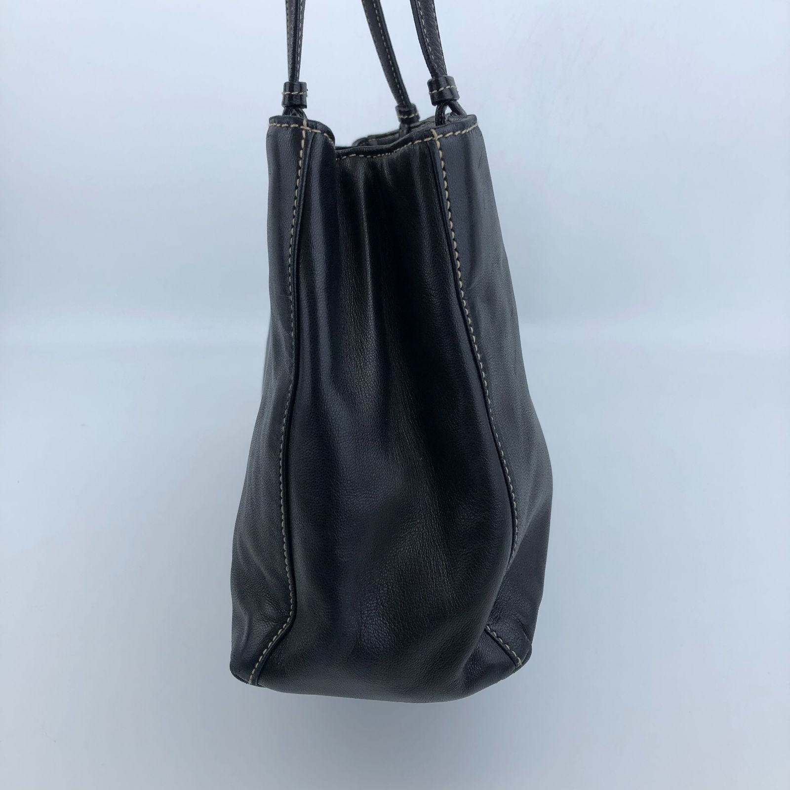 PRADA プラダ トートバッグ ハンドバッグ 三角ロゴ ブラック