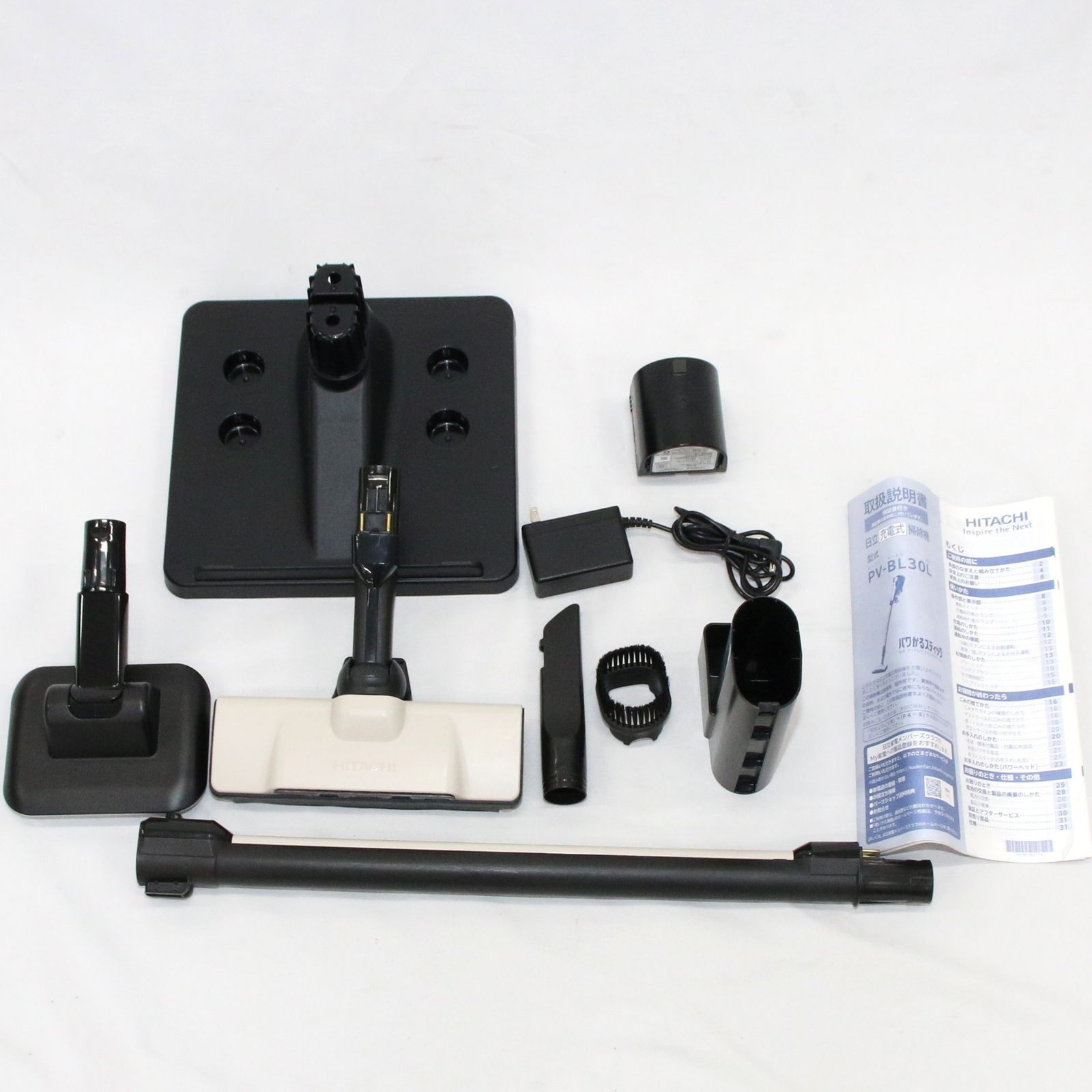 日立 パワかるスティック PV-BL 30 L コードレス スティッククリーナー pv-bl l-be-c 良い B