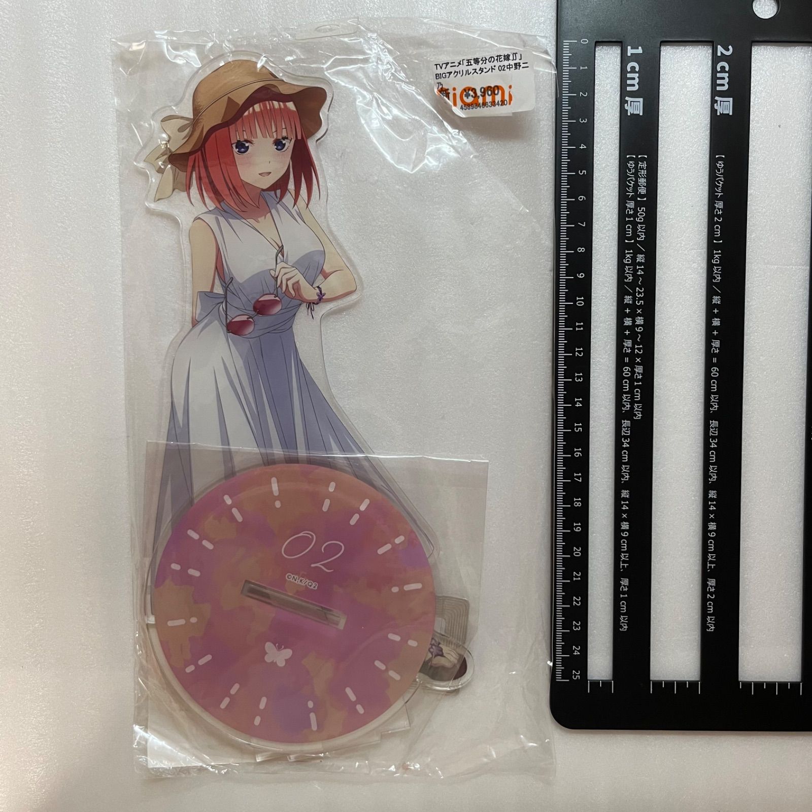 アクリルスタンド 中野二乃 白ワンピース BIG アクリルスタンド 