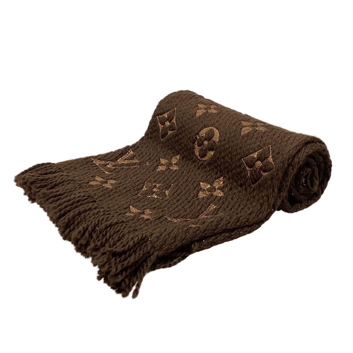 LOUIS VUITTON ルイヴィトン マフラー モノグラム M71383 LOUIS