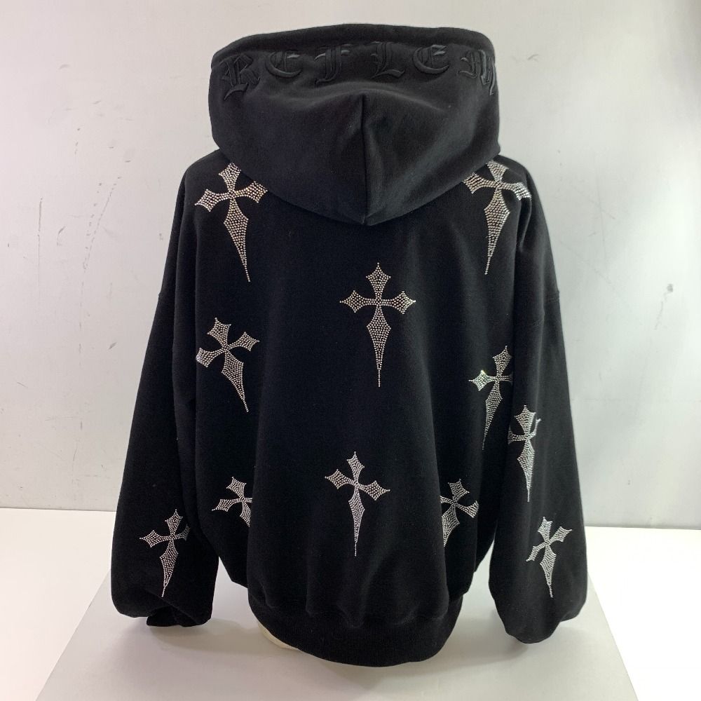 REFLEM パーカー 「REFLEM/レフレム」ダブルクロスクロップドZIP