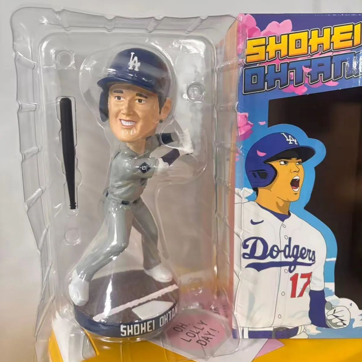 大谷翔平 バブルヘッド ボブルヘッドドジャース グレービジターユニフォームグレー 大谷翔平 バブルヘッド ボブルヘッドドジャース グレービジター
