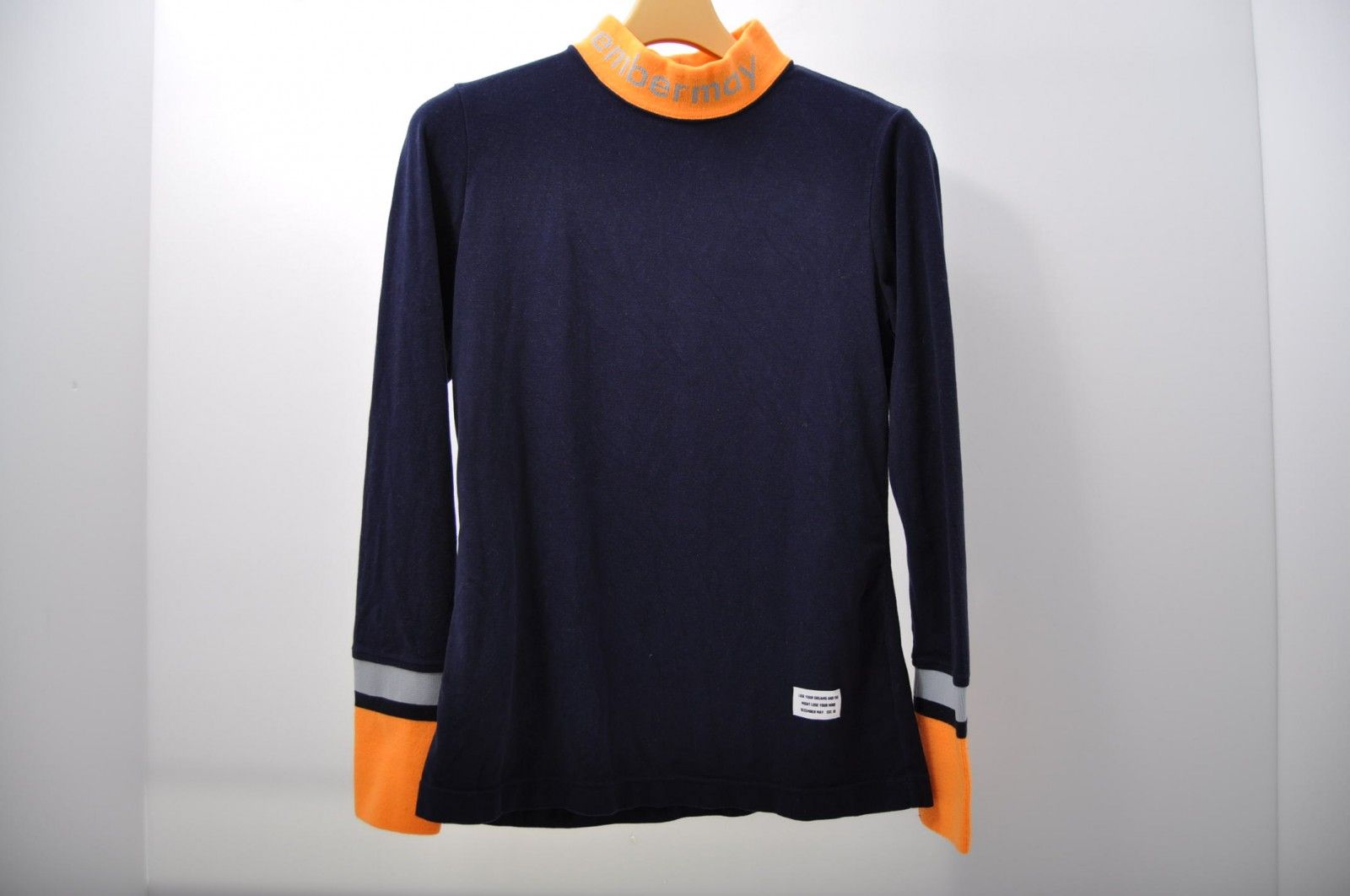 信頼への信頼 中古 レディース 紺 M 長袖シャツ DECEMBERMAY ディセンバーメイ ウエア