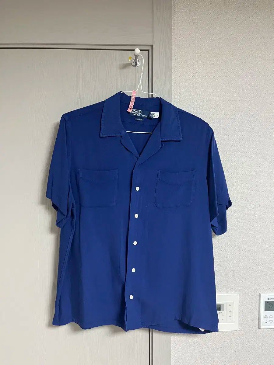 POLO RALPH LAUREN ポロラルフローレン クラシックフィット プリント ギャバジン キャンプ シャツ サイズ L