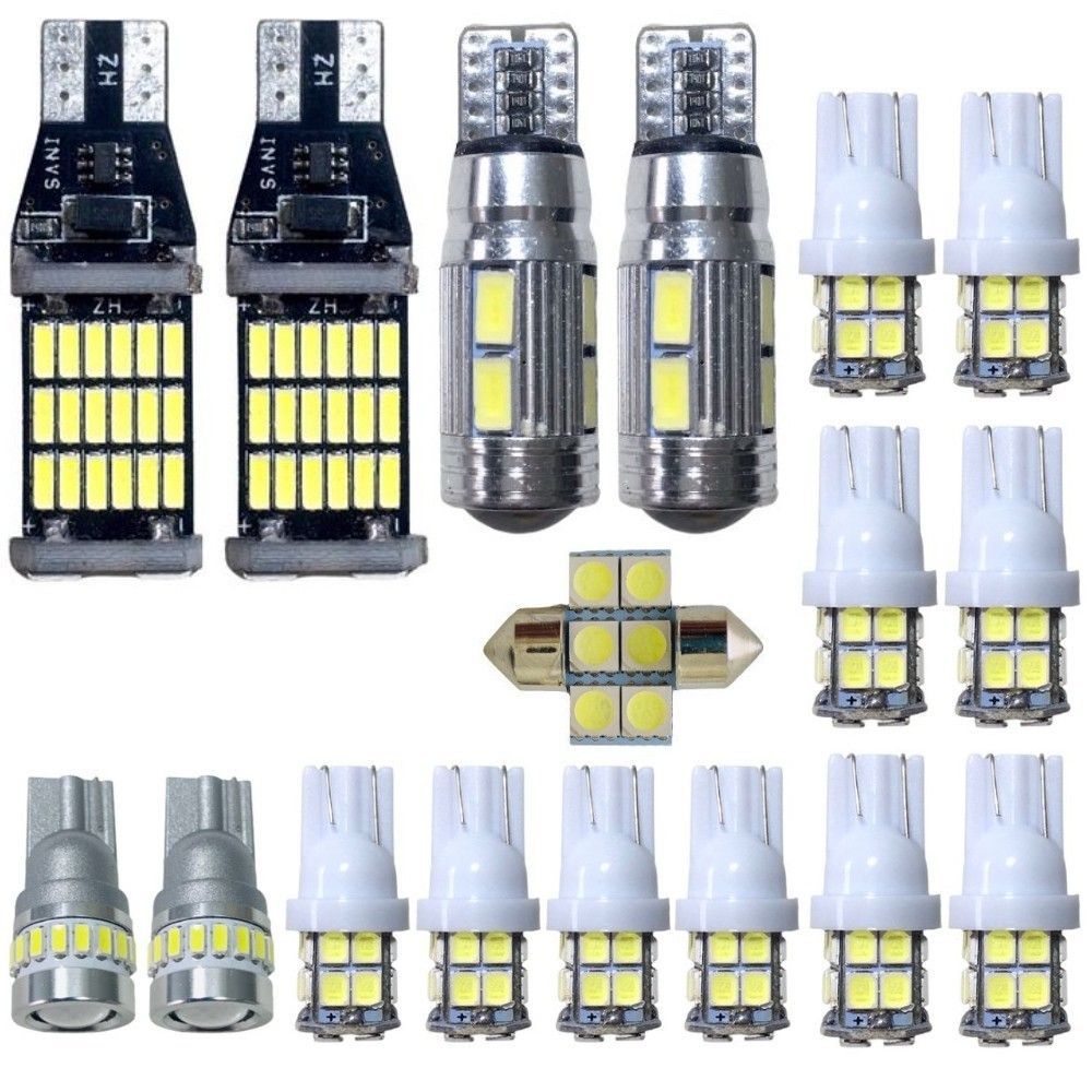 20系 ヴェルファイア 爆連 T10 LED ルームランプ 17点セット 車内灯 ウェッジ球 バックランプ ナンバー灯 ポジション球 - メルカリ