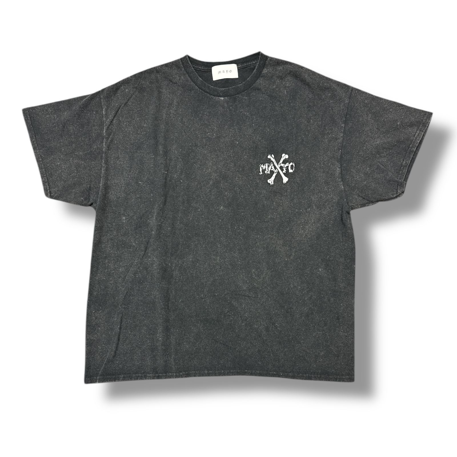 参考上代14300円 MAYO CROSS BONE EMBROIDERY SHORT SLEEVE TEE クロス 