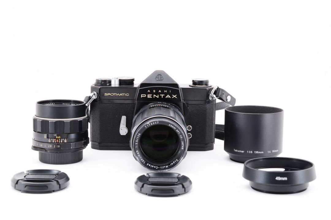 PENTAX SP & Takumar 単焦点レンズ 2本セット SO121 PENTAX SP & Takumar 単焦点レンズ 2本セット SO121 - メルカリ