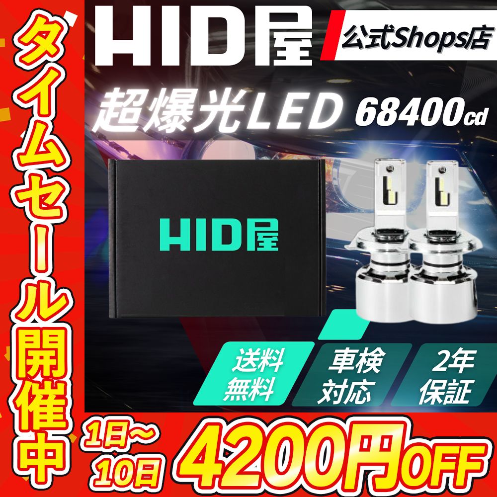 HID屋 LED フォグランプ中古品 Qシリーズ プラチナ イエロー LEDフォグランプ H8/H11/H16