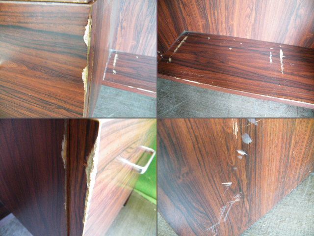 木製 両袖机 カギ無し H700mm×W1500mm×D700mm オフィスデスク 両袖デスク U-995 MARWIL-DEMENAGEMENTS_CH