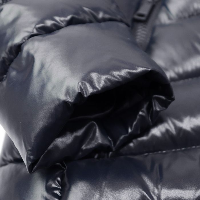 美品】MONCLER モンクレール コート 2017年製 MOKA モカ シャイニー  