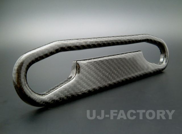 【即納・クリックポスト可！】 RECARO/レカロシート SR-3用　リアルカーボン ベルトホールカバー　メール便可　本物カーボン製