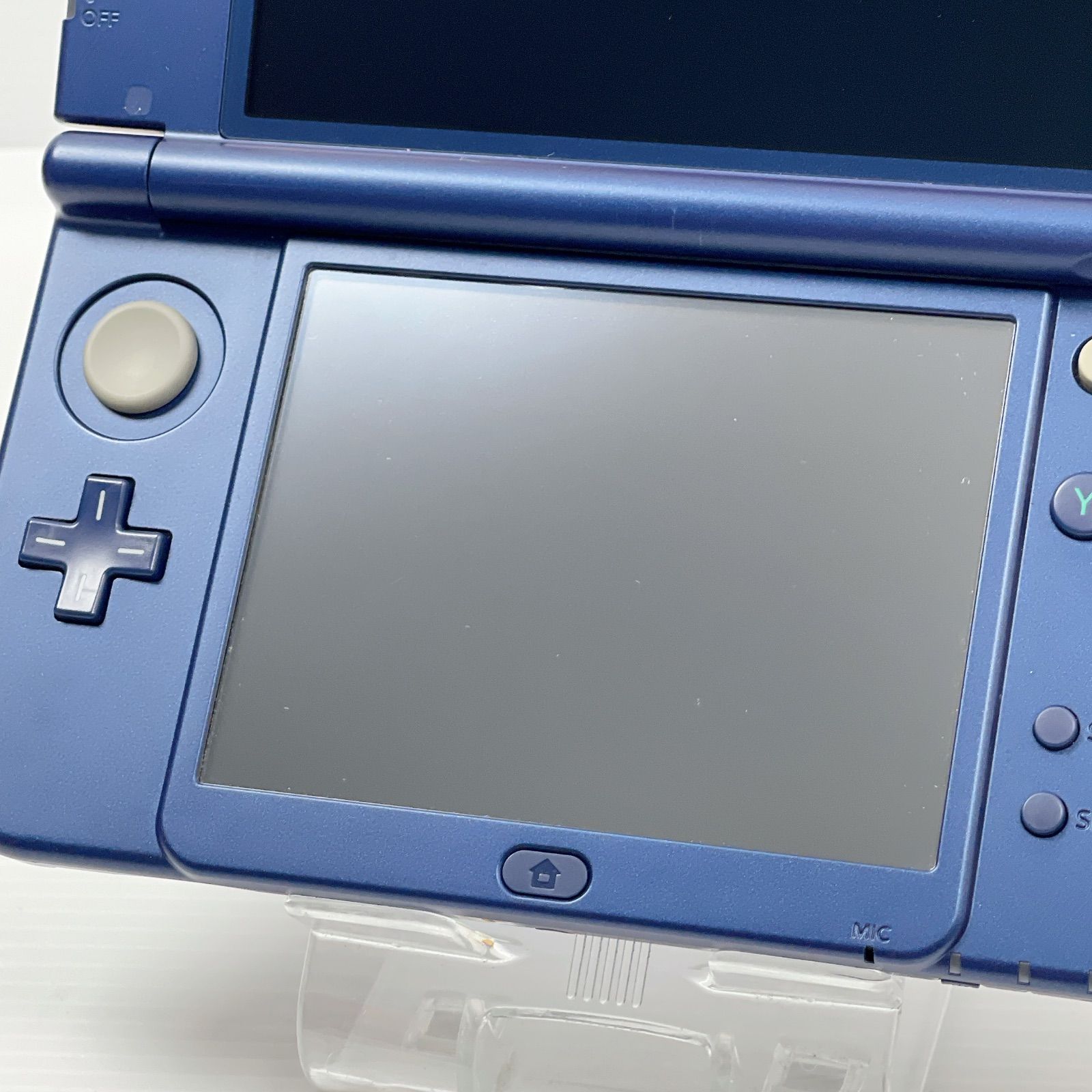 new ニンテンドー 3DSLL メタリックブルー 上画面IPS液晶 外装 画面 動作 済み 遊べるセット ds 3dsll 3DS LL 任天堂 UP786_INFO