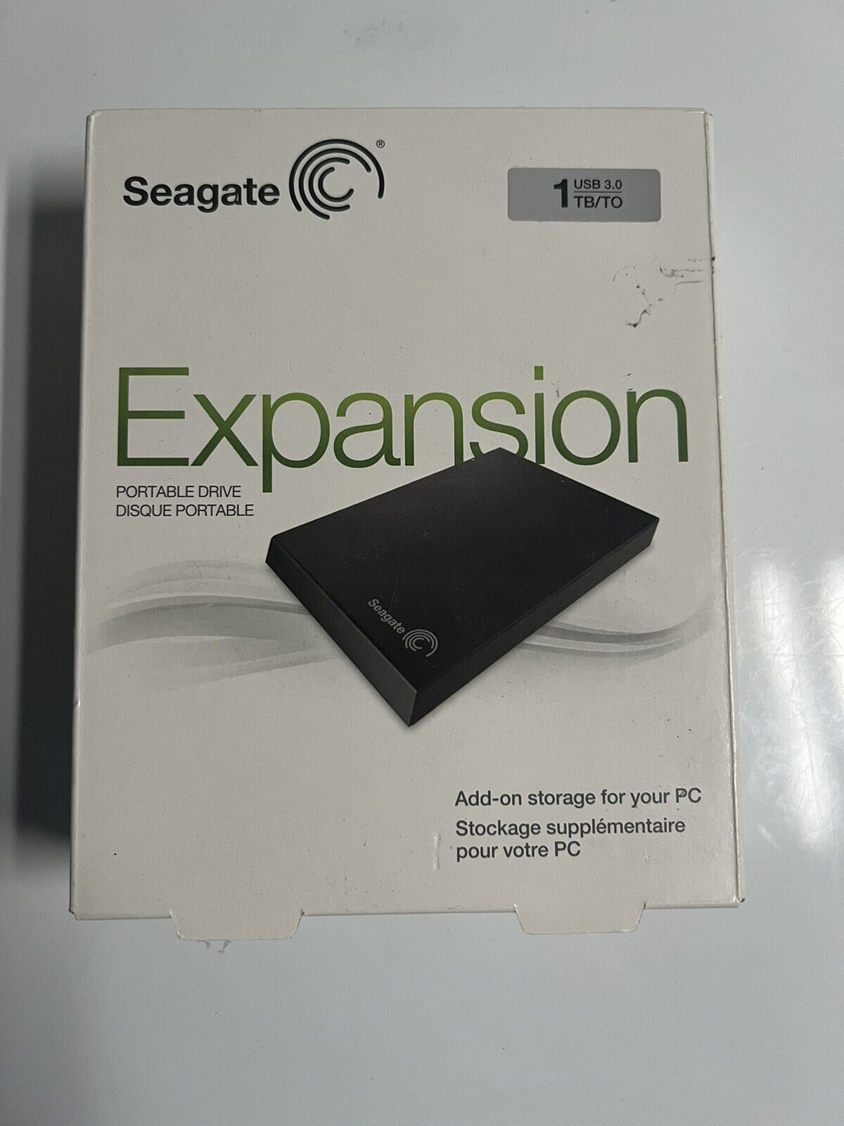 Seagate Expansion 1TB B 3.0 STBX1000101 91924M1 External Hard Drive