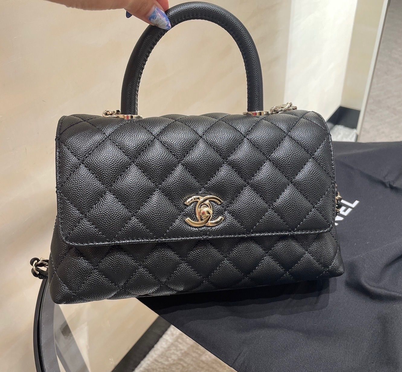 CHANEL トップハンドル ココハンドル 奇跡の逸材 フラップバック 24cm