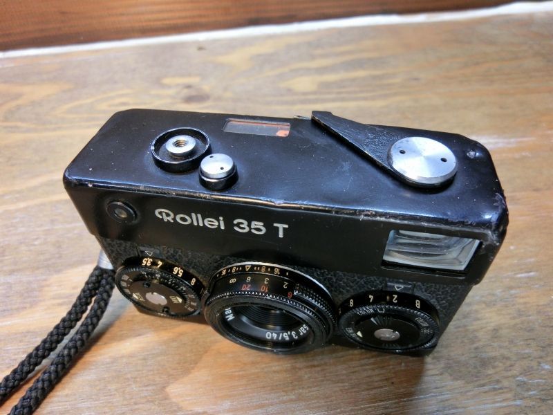 7323 Rollei 35 T 露出計OK ブラック シンガポール製