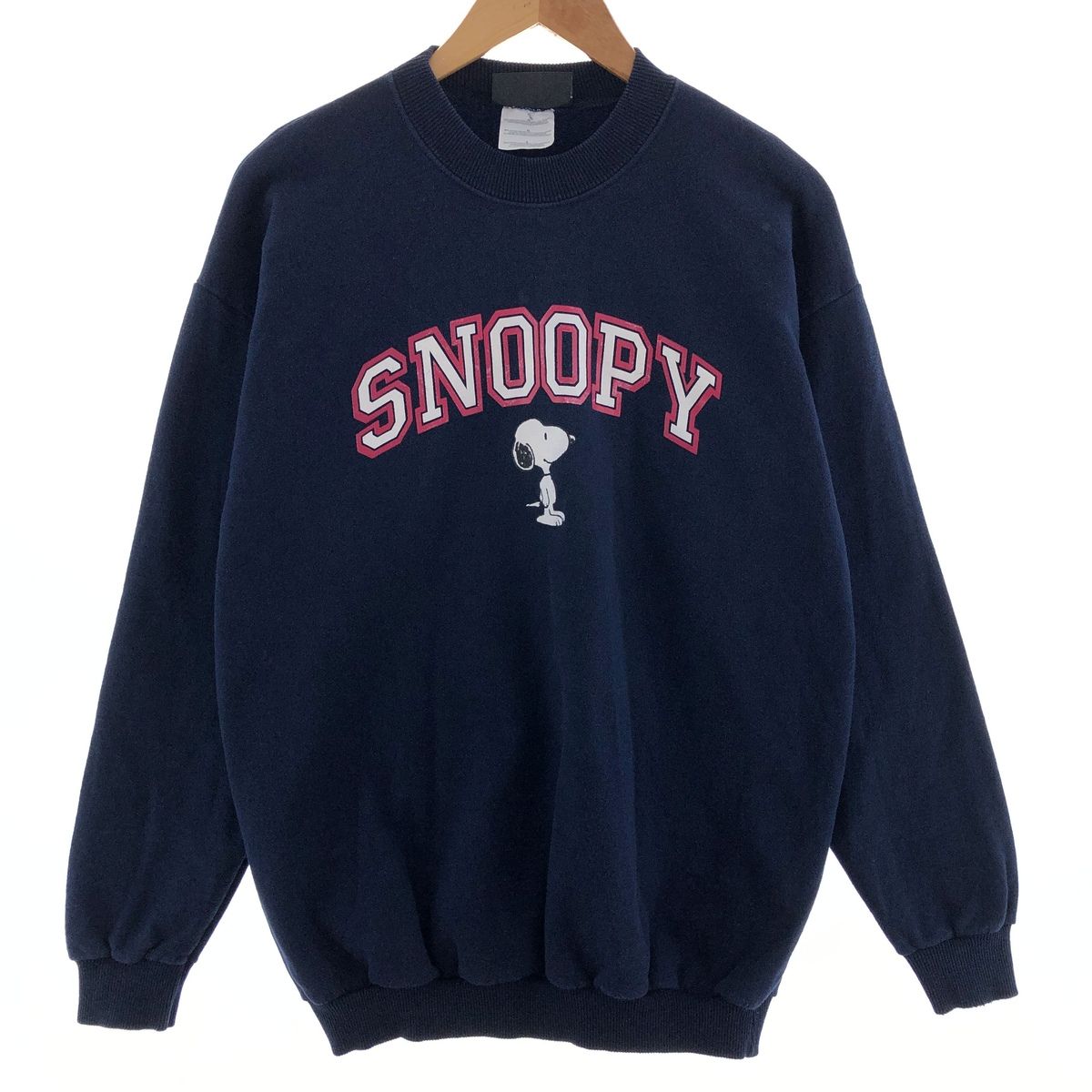 古着 90年代 PEANUTS SNOOPY スヌーピー キャラクタースウェットシャツ 