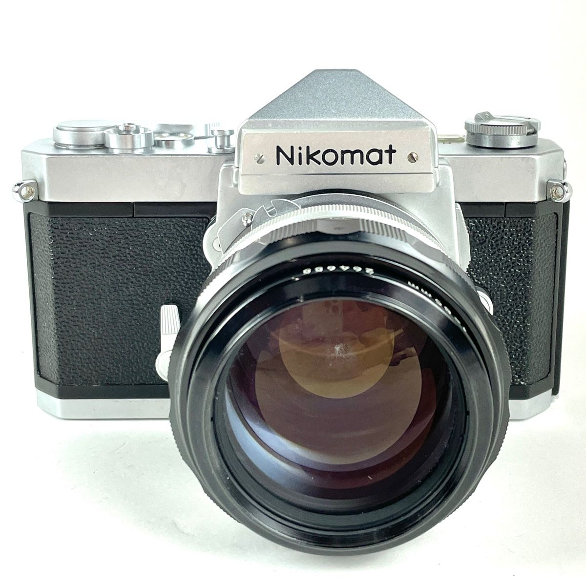 ニコン NIKON ニコン NIKOMAT FTN シルバーボディ フィルムカメラ マニュアルフォーカス (t7840)