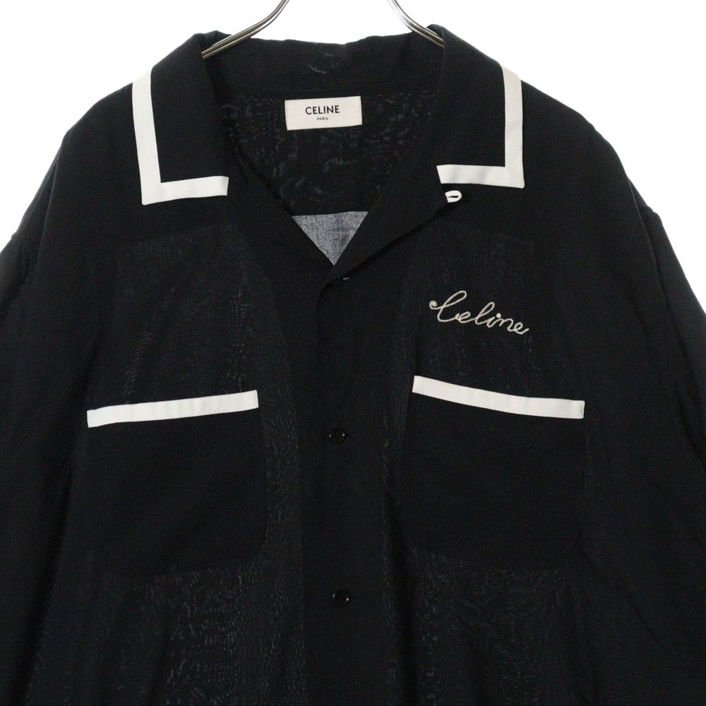 CELINE (セリーヌ) 21SS Loose Bowling Shirt 2C516852C ビス