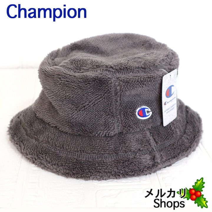 Champion チャンピオン ボア バケットハット グレー - 自分を生きるBe