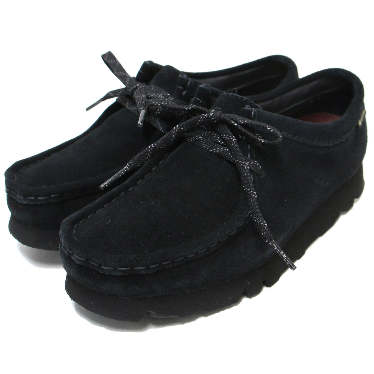 Clarks クラークス ブラック 黒 4 1/2(23.5cm) Wallabee ワラビー Gore 