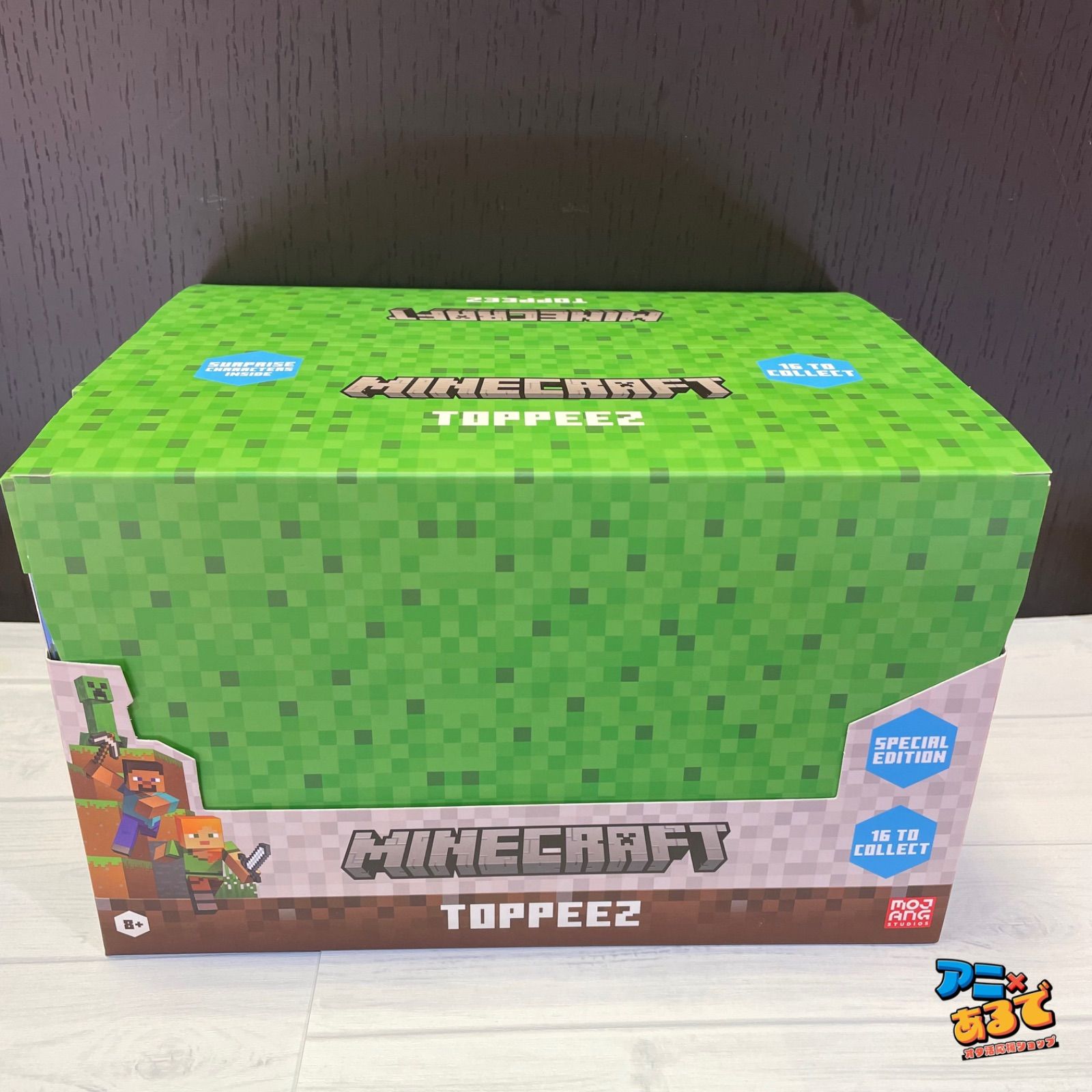 マインクラフトシンプルプラスチックフィギュア24個アソートBOX マイン