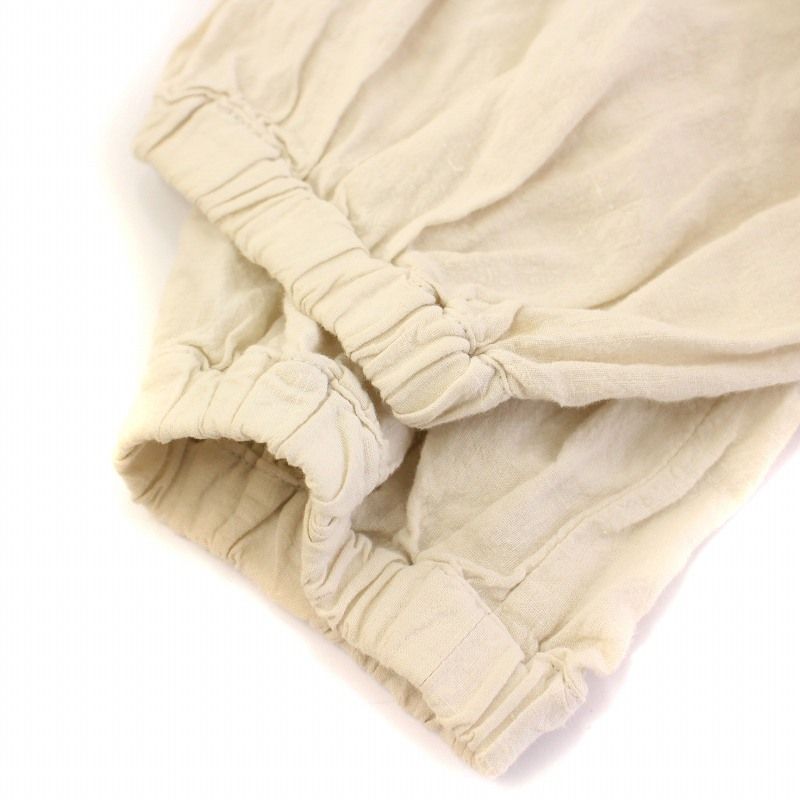 ネストローブ nest Robe プルオーバーパーカー アノラック ハーフボタン 長袖 麻 リネン F ベージュ /BB レディース 中古】ネストローブ nest Robe プルオーバーパーカー アノラック