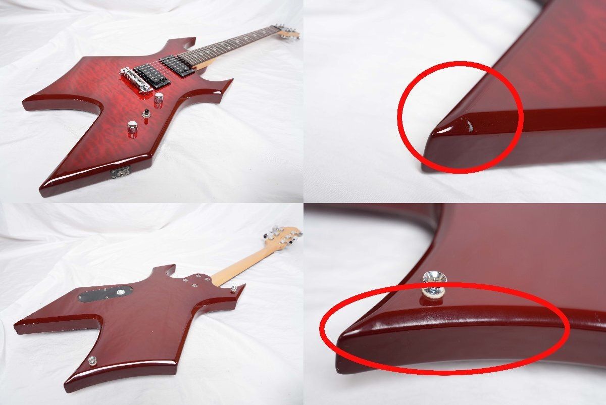 BC Rich ワーロック エレキギター 赤 Amazon.co.jp: B.C.Rich SEWARICERD エレキギター SE Warlock