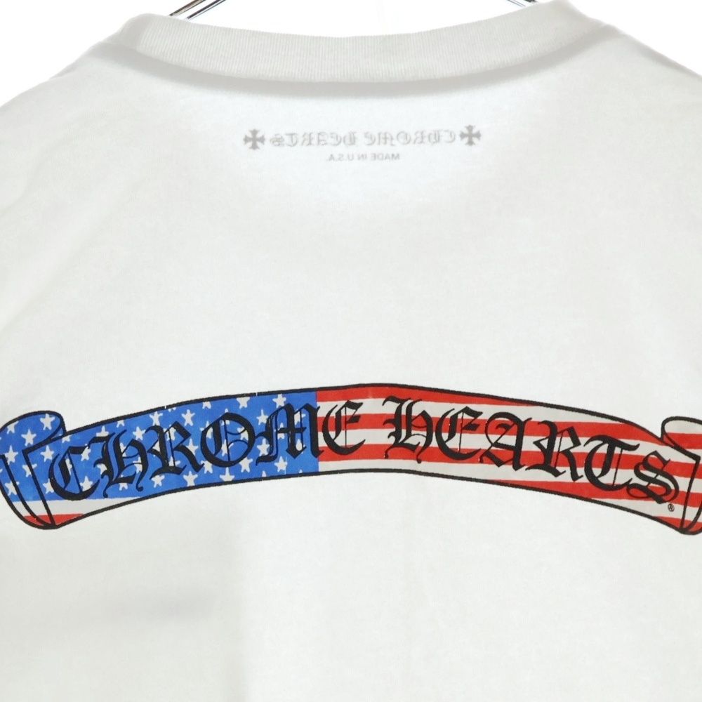 クロムハーツ MATTY BOY AMERICA マティボーイ Tシャツ 星条旗 CHROME HEARTS (クロムハーツ) ×MATTY BOY PPO US SCRL PPO US