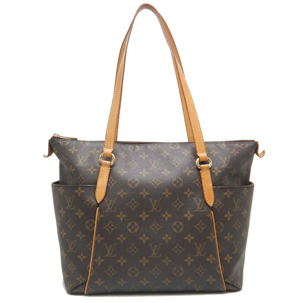 LOUIS VUITTON ルイヴィトン モノグラム バティニョールヴェルティカル M51153 トートバッグ ブラウン/250969