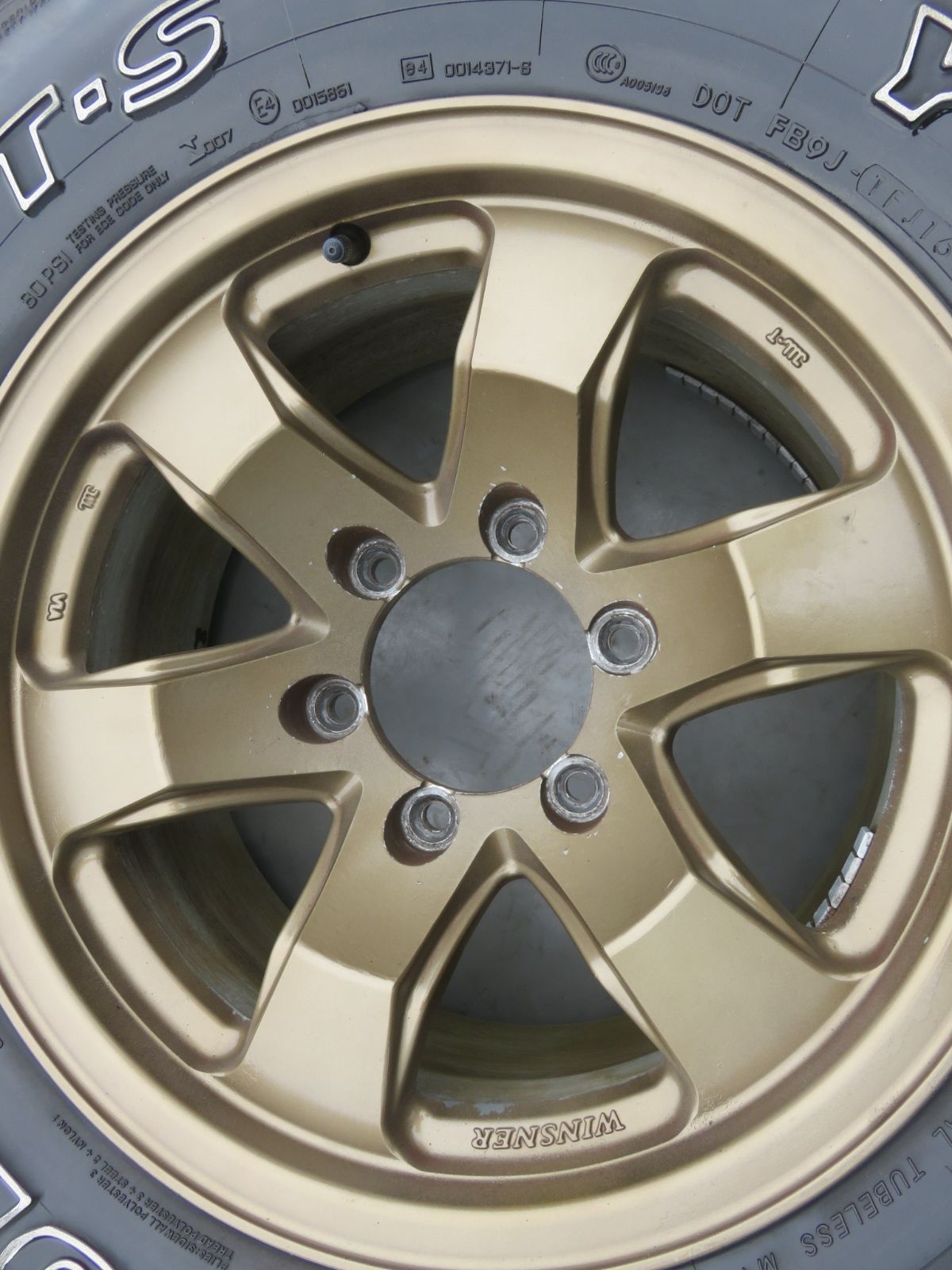 16インチ 16×7.5JJ