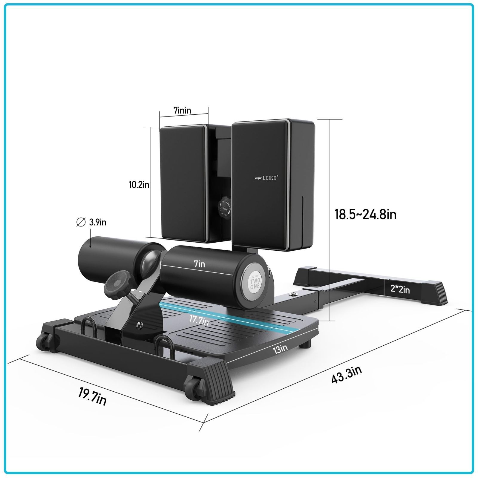 leikefitness デラックス 多機能 ディープシーシースクワットベンチ 並行輸入品】leikefitness デラックス 多機能 ディープシーシー