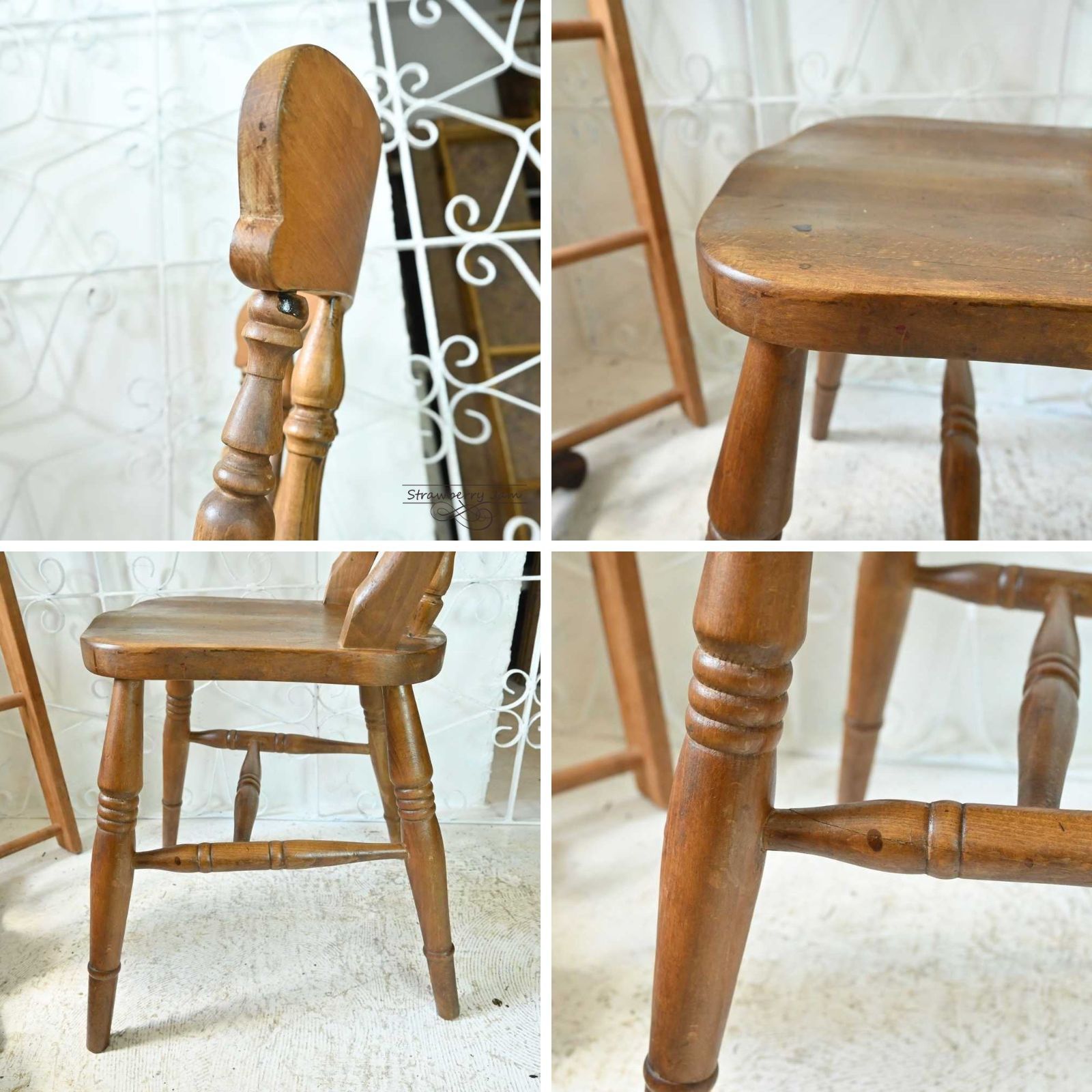 ヴィクトリアン スラットバックチェア