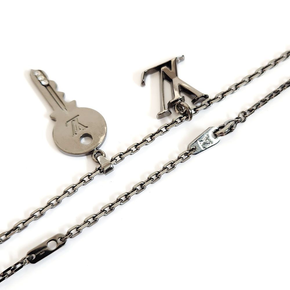ルイヴィトン LOUISVUITTON ペンダント LVイニシャルキー