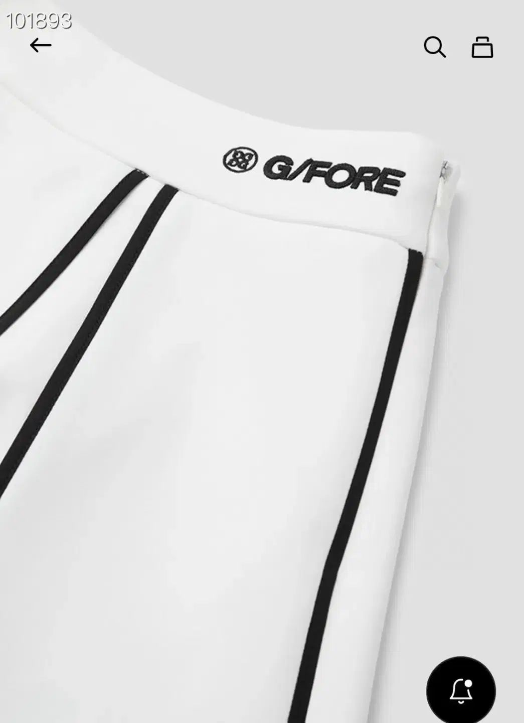 レディースゴルフウェア G/FORE(ジーフォア) スカート - メルカリ