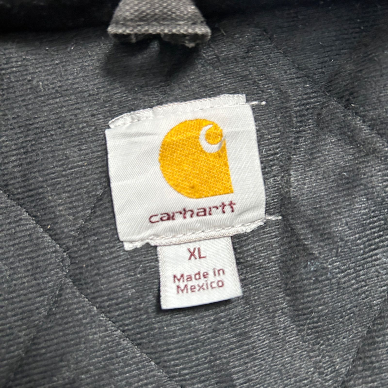 carhartt カーハート active jacket アクティブジャケット "サンドストーン" ブラック 古着