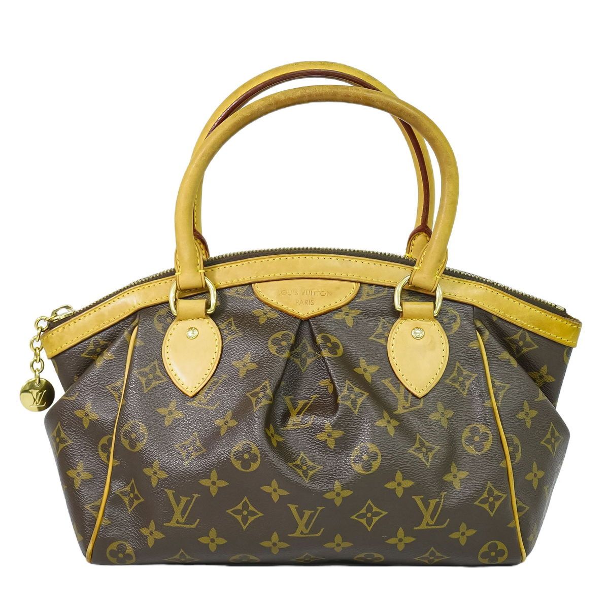 本物 ルイヴィトン LOUIS VUITTON LV ティボリ PM モノグラム ハンドバッグ ブラウン M40143 Tivoli ビトン バッグ  中古 【フォロー割】 - メルカリ