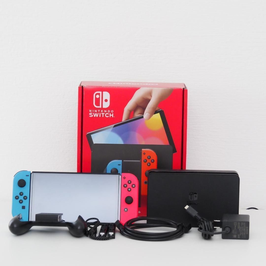 【中古】Nintendo Switch ネオンブルー/ネオンレッド Nintendo Switch ネオンブルー/ネオンレッド 本体 箱付き 中古品