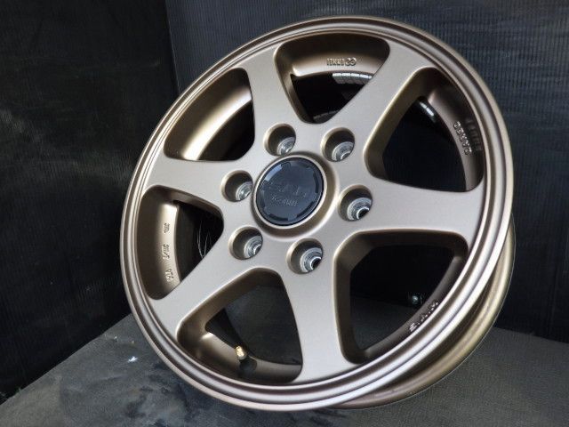 2942 B ENKEI S.A.M CARGO ホイール 15x6.0J 6穴 PCD139.7 32 4本 BRIGHTFACE_UK