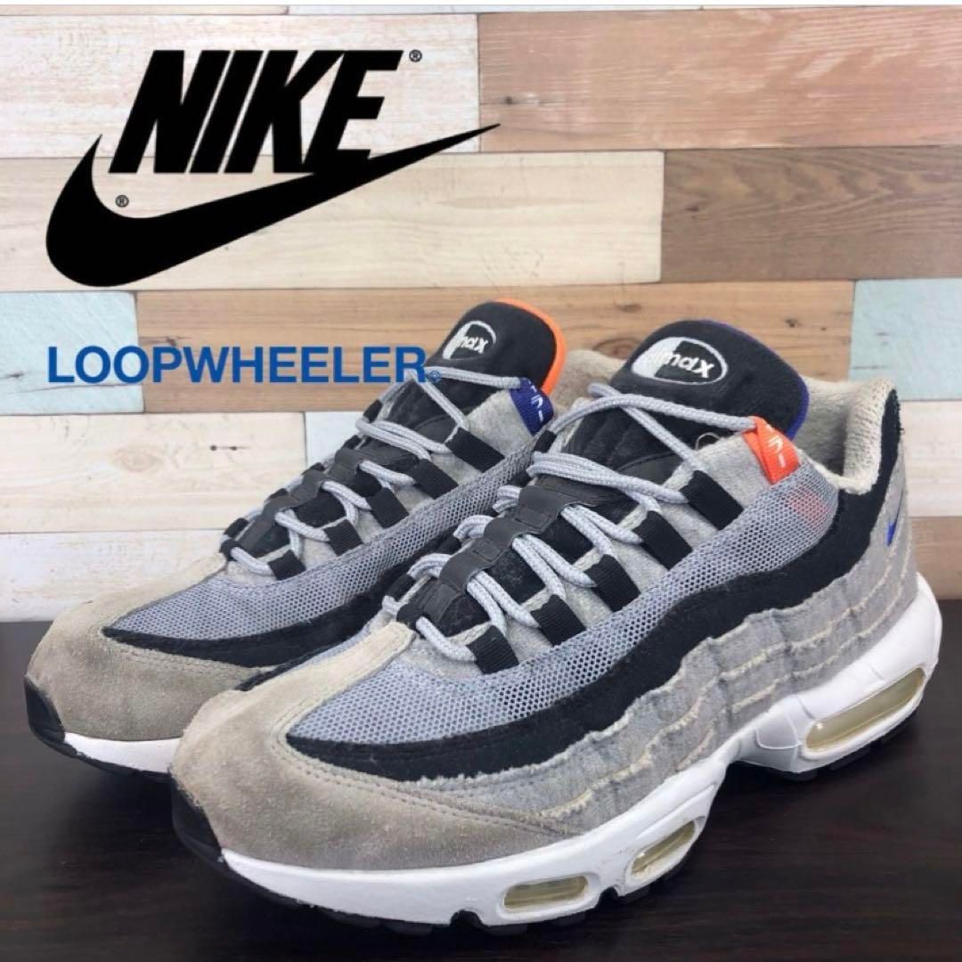 NIKE AIR MAX 95 LW ナイキ エア マックス 95 ループウィラー ウルフグレー 28cm U04638 CQ7853-001 -  メルカリ