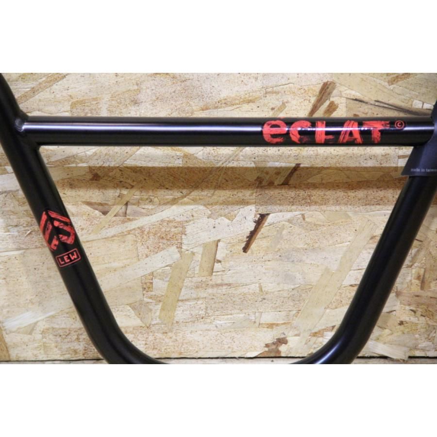 自転車 BMX ECLAT CONTROL BAR 2pc 9.5 BLACK 送料無料 - BMX FACTORY