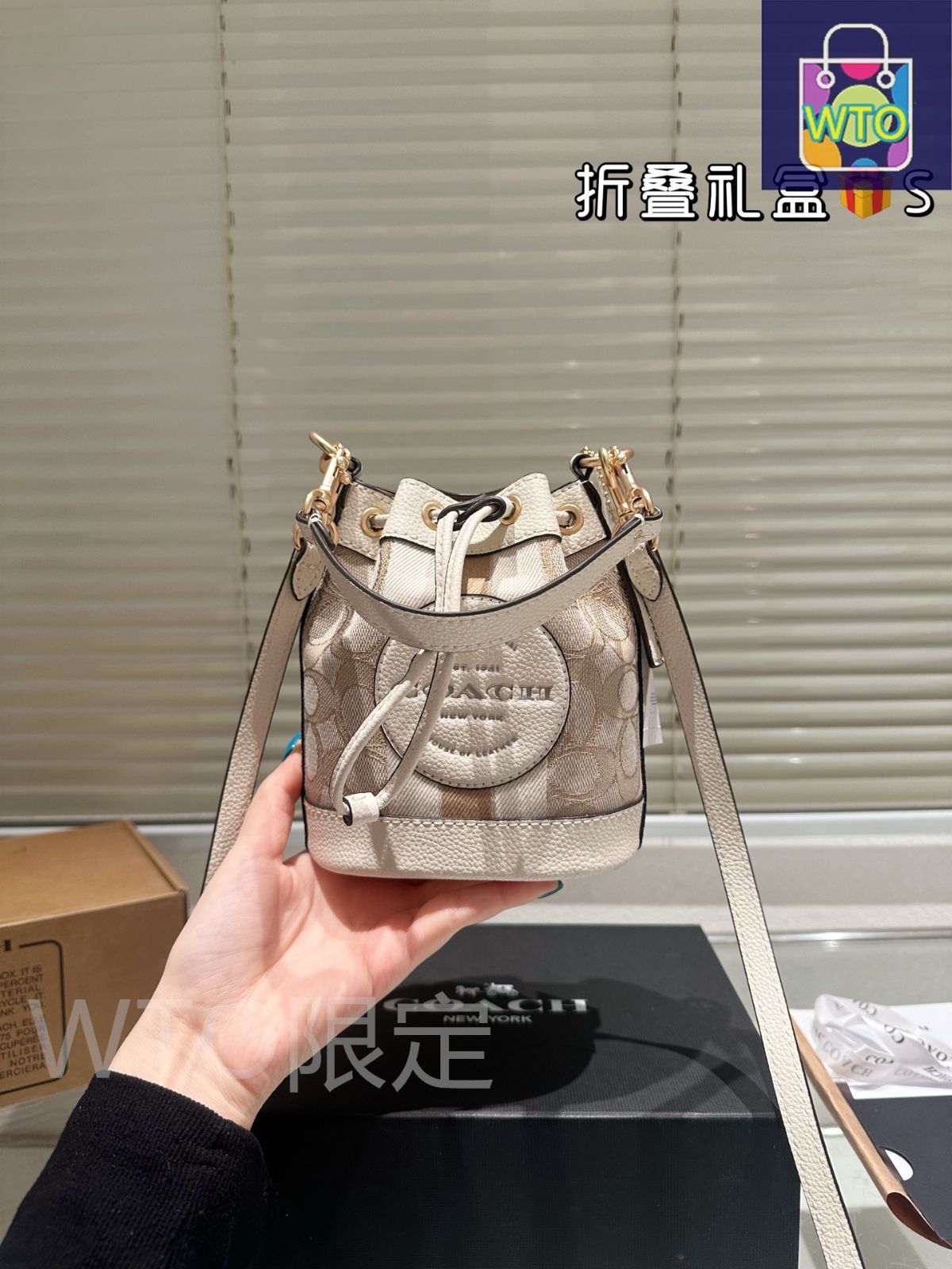 COACH デンプシー COACH デンプシー ミニバケットバッグ ? 14×16.5×9cm [本日特価