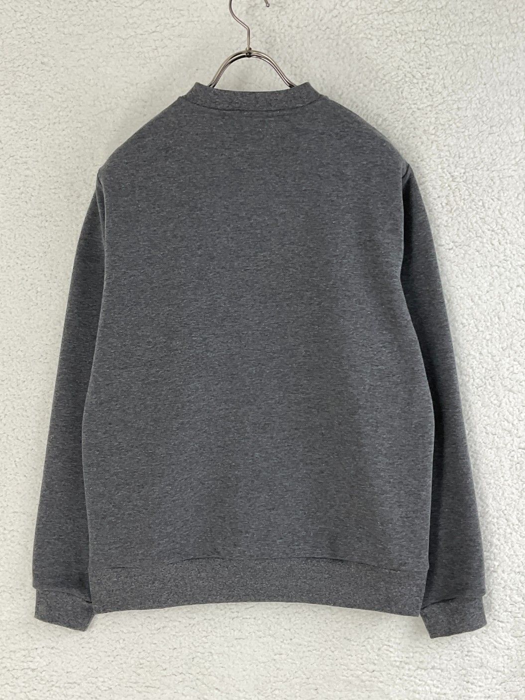 【未使用品】ANTICIPO ヘンリーネックスウェット　 48 未使用 ANTICIPO アンティーチポ 48 グレー ヘンリーネックスウェット
