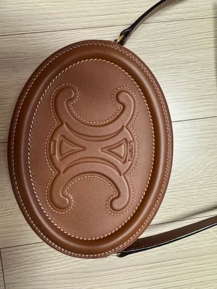 セリーヌ トリオンフ オーヴァルパール クロスバック タン ミニ WWW_MORNINGWALKER_COM