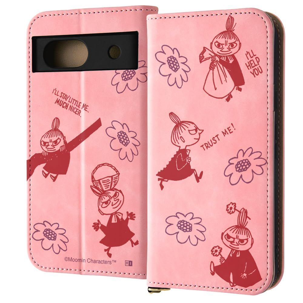 【在庫処分】ケース 8a 手帳型 キャラクター グーグルピクセル8a Pixel Pixel8a リトルミイ 耐衝撃 Google かわいい スマホケース 手帳型レザーケース イングレム Raffine いろんなリトルミイ IJ-AGP8ADML2P/MT49